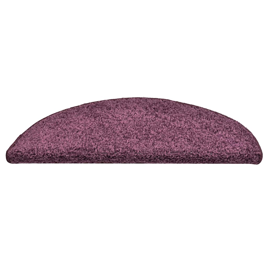 Tapis de marche 30 pcs 56x17x3 cm Violet foncé Demi-lune