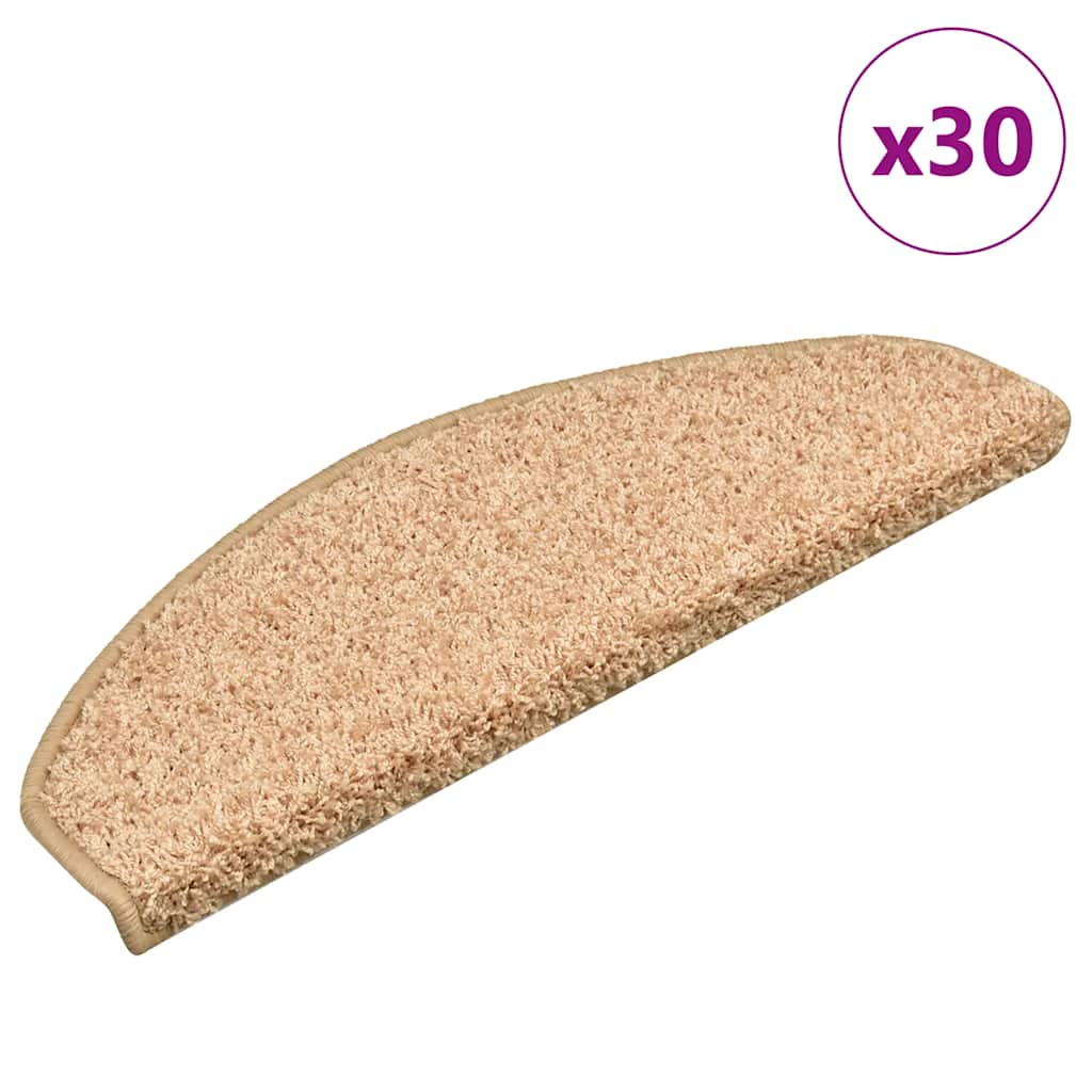Tapis de marche 30 pièces 65x21x4 cm Or Semi-rond Grand