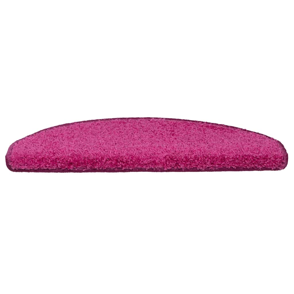 Stufenmatten 30 Stk. 65x21x4 cm Rosa Halbrund Groß