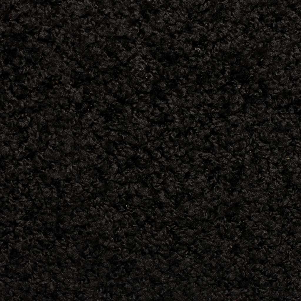 Tapis de marches 30 pièces 65x21x4 cm Noir Bord droit