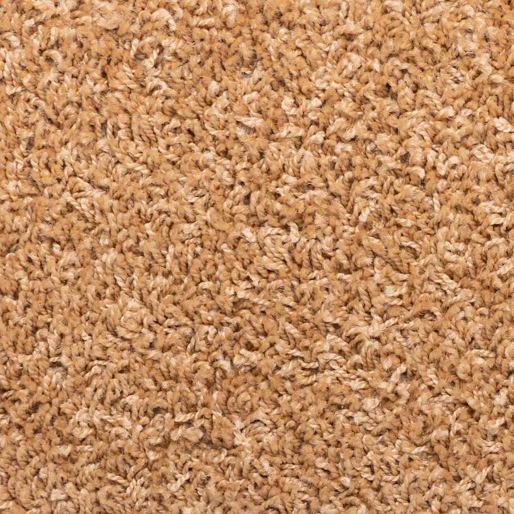Tapis de marches d'escalier 30 pièces 65x21x4 cm Beige Bord rectangulaire