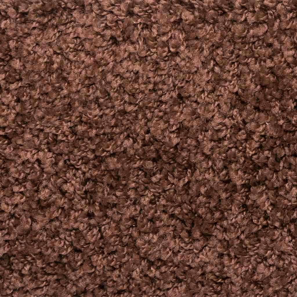 Stair Mats 20 pcs. 56x17x3 cm Brown Semicircular