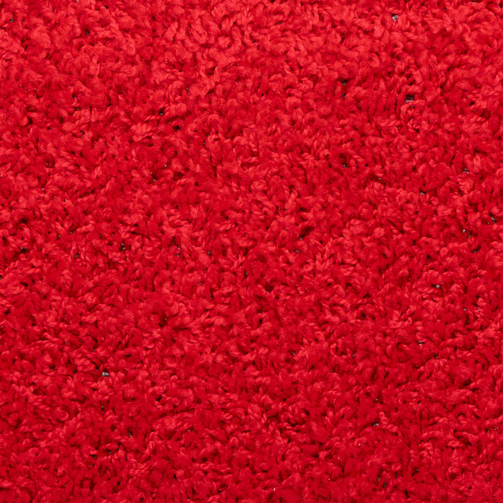 Tapis de marche 20 pièces 65x21x4 cm Rouge Bord rectangulaire