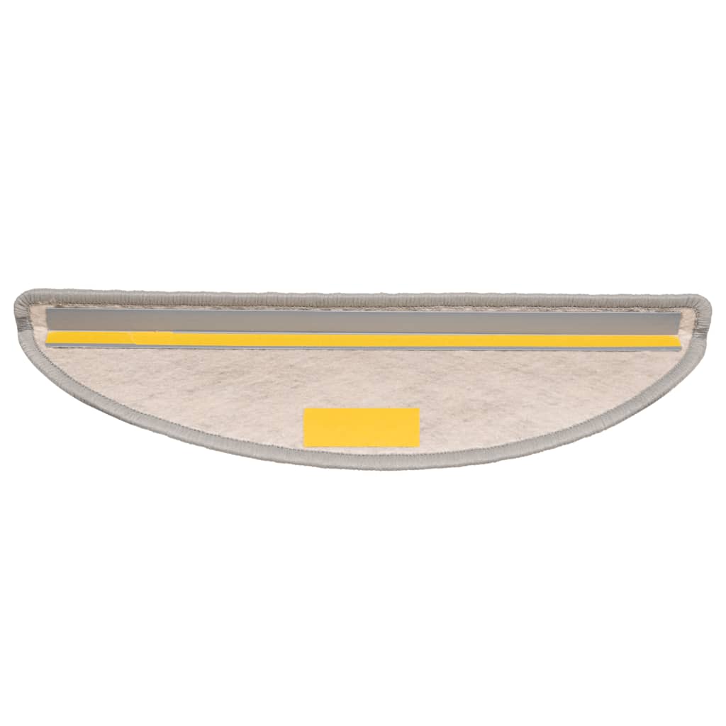 Marches d'escalier auto-adhésives aspect sisal 30 pces 56x17x3cm Platina