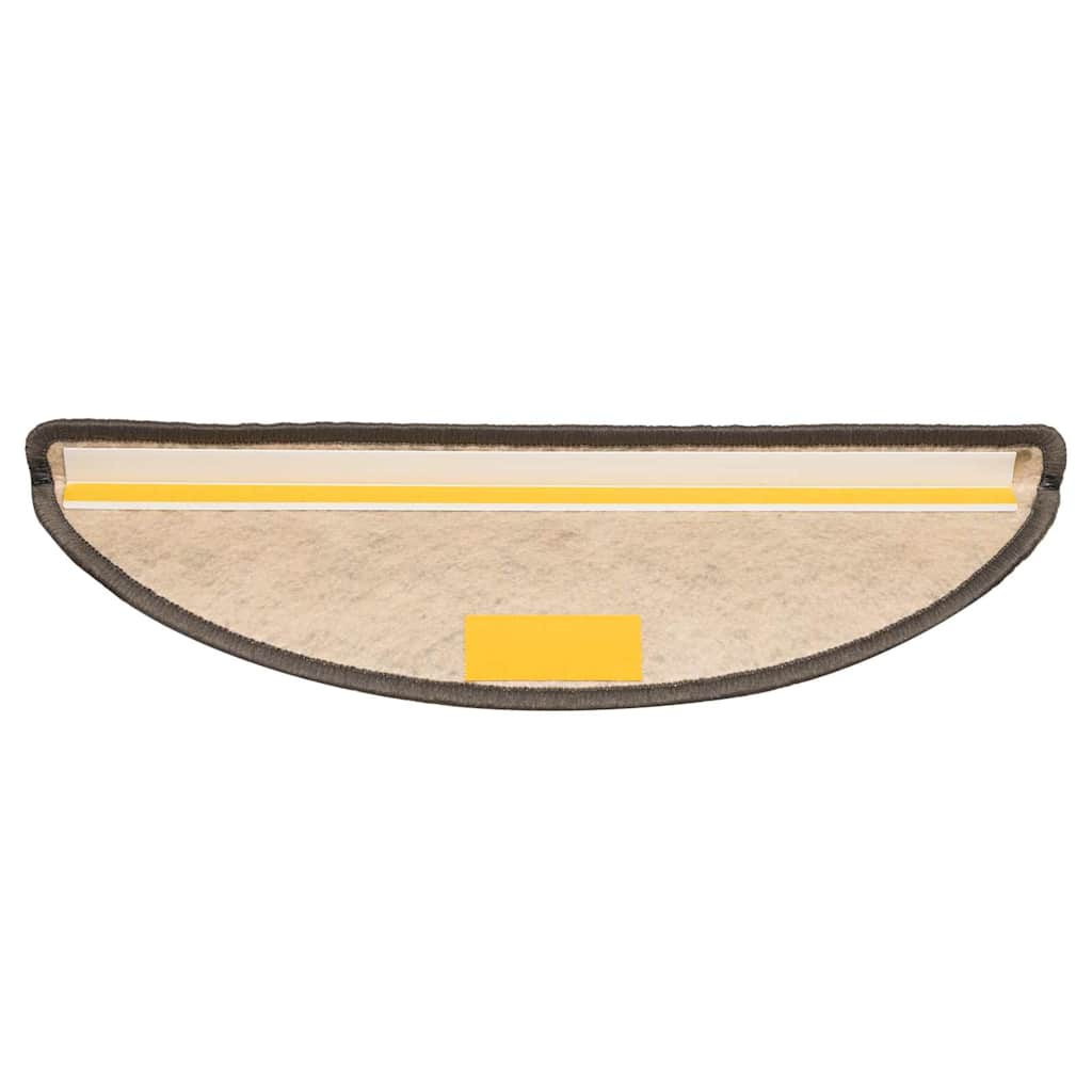 Tapis de marches autocollants aspect sisal 30 p. 56x17x3 cm
