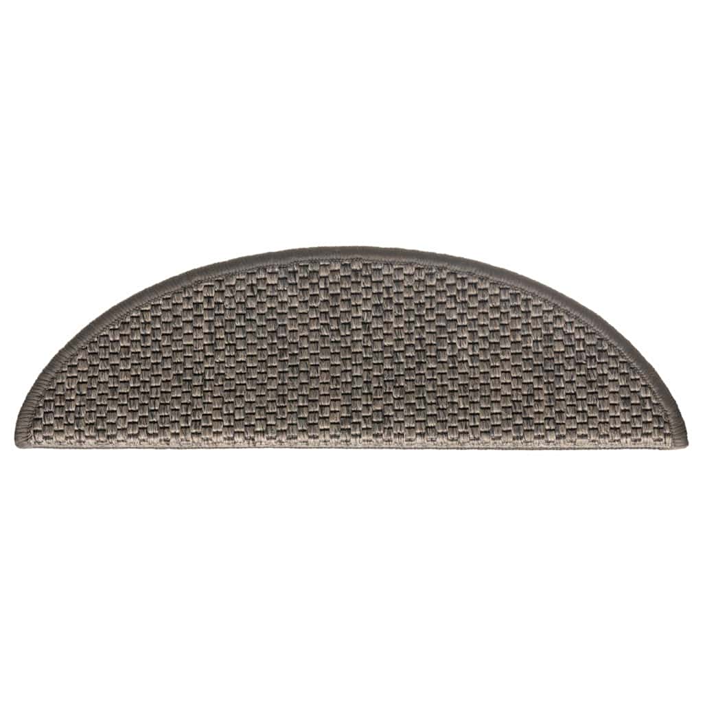 Tapis de marches autocollants aspect sisal 30 p. 56x17x3 cm