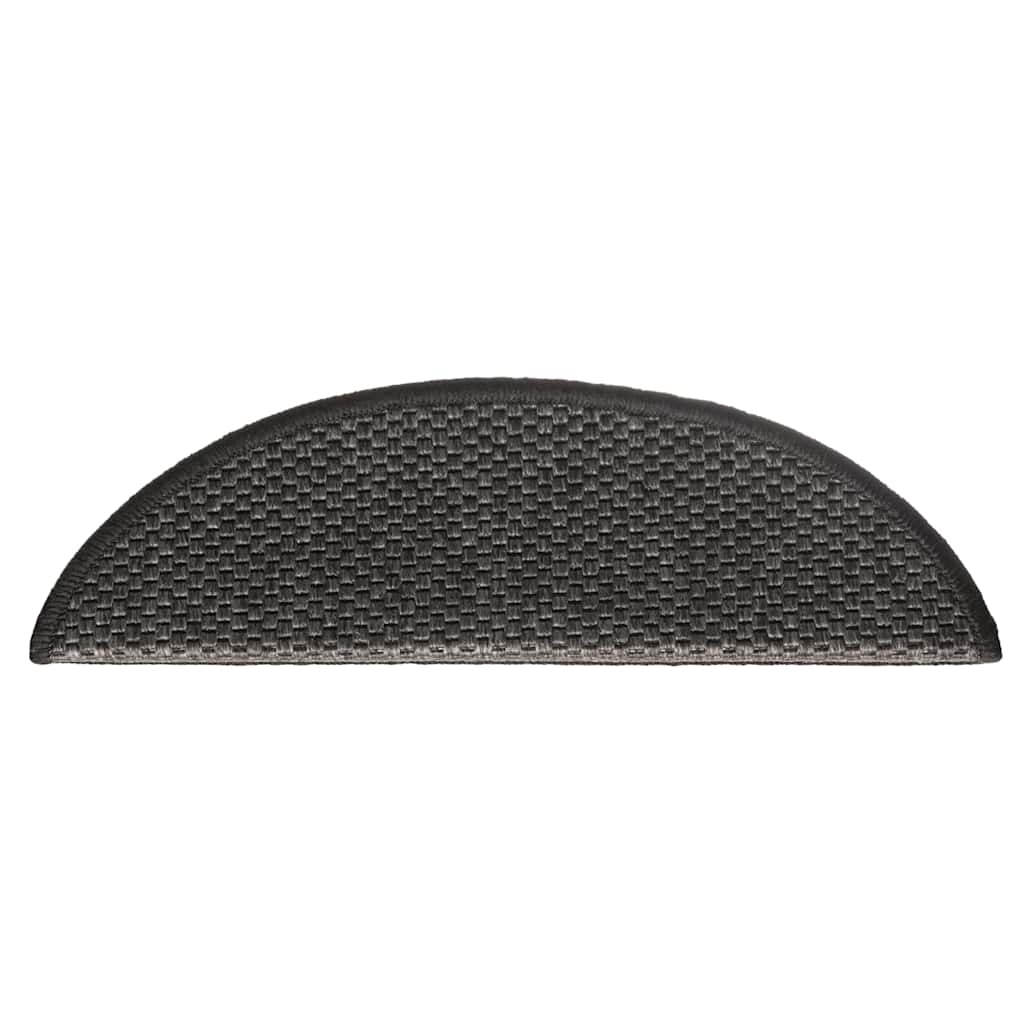 Stair Mats Self-Adhesive Sisal Look 30 pcs. 56x17x3cm