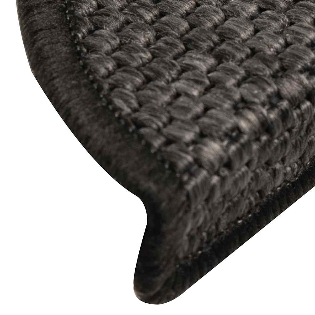 Stair Mats Self-Adhesive Sisal Look 30 pcs. 56x17x3cm