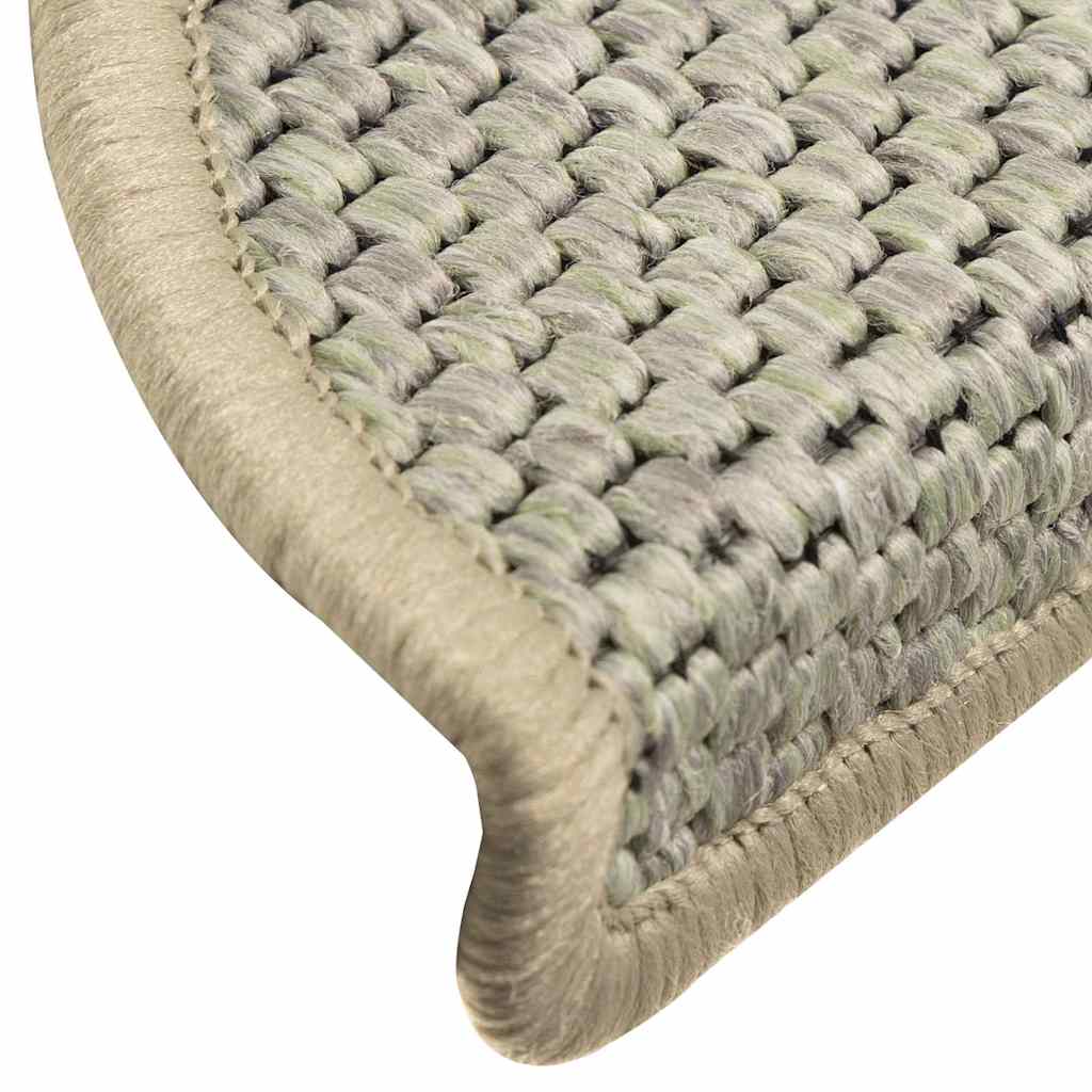 Stair Mats Self-Adhesive Sisal Look 30 pcs. 56x17x3cm