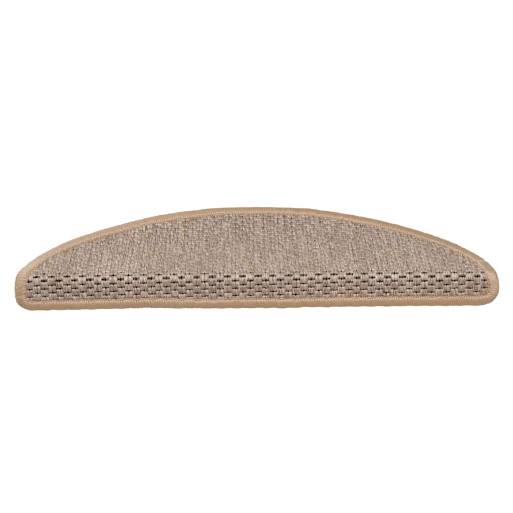Tapis de marches autocollants aspect sisal 30 p. 56x17x3 cm