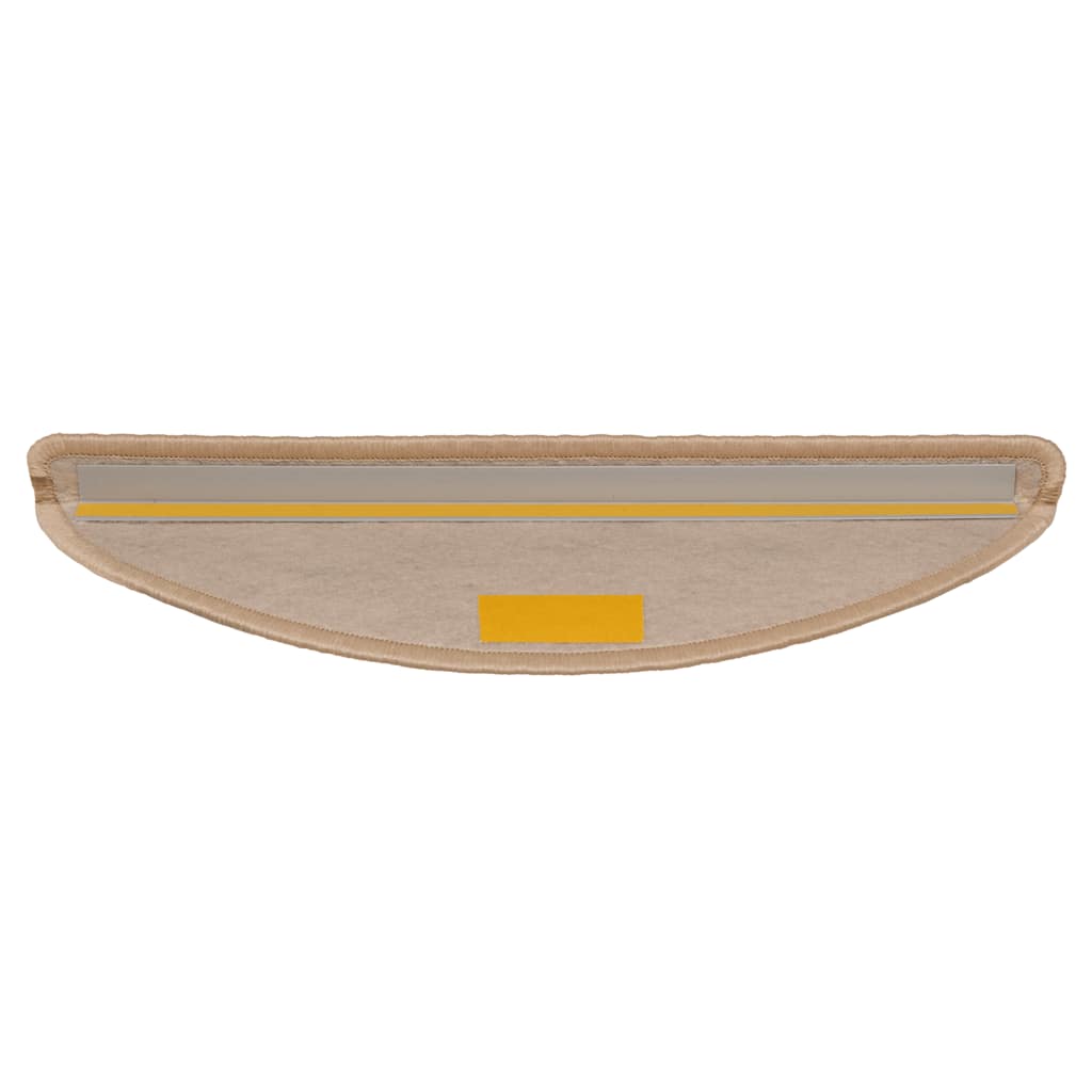 Tapis de marches autocollants aspect sisal 30 p. 56x17x3 cm