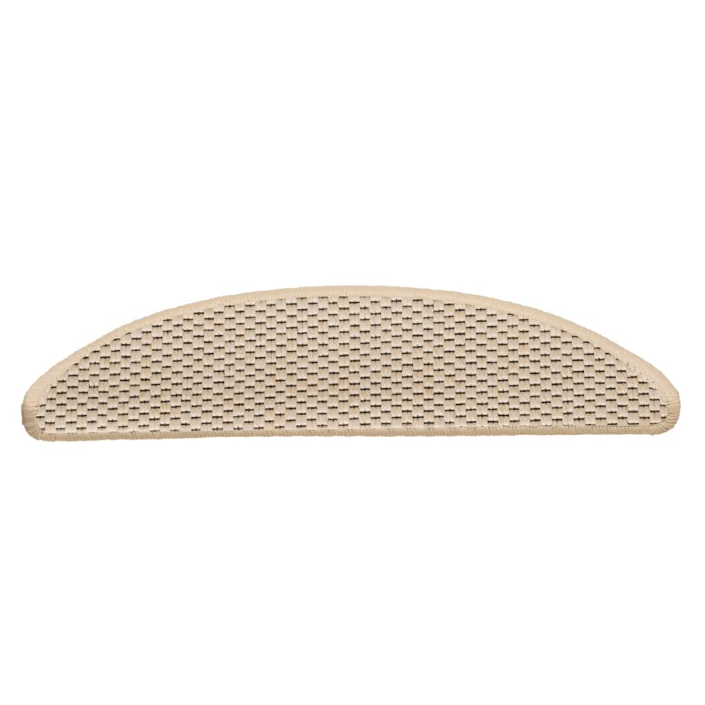 Tapis de marche auto-adhésifs aspect sisal 30 pièces 56x17x3cm