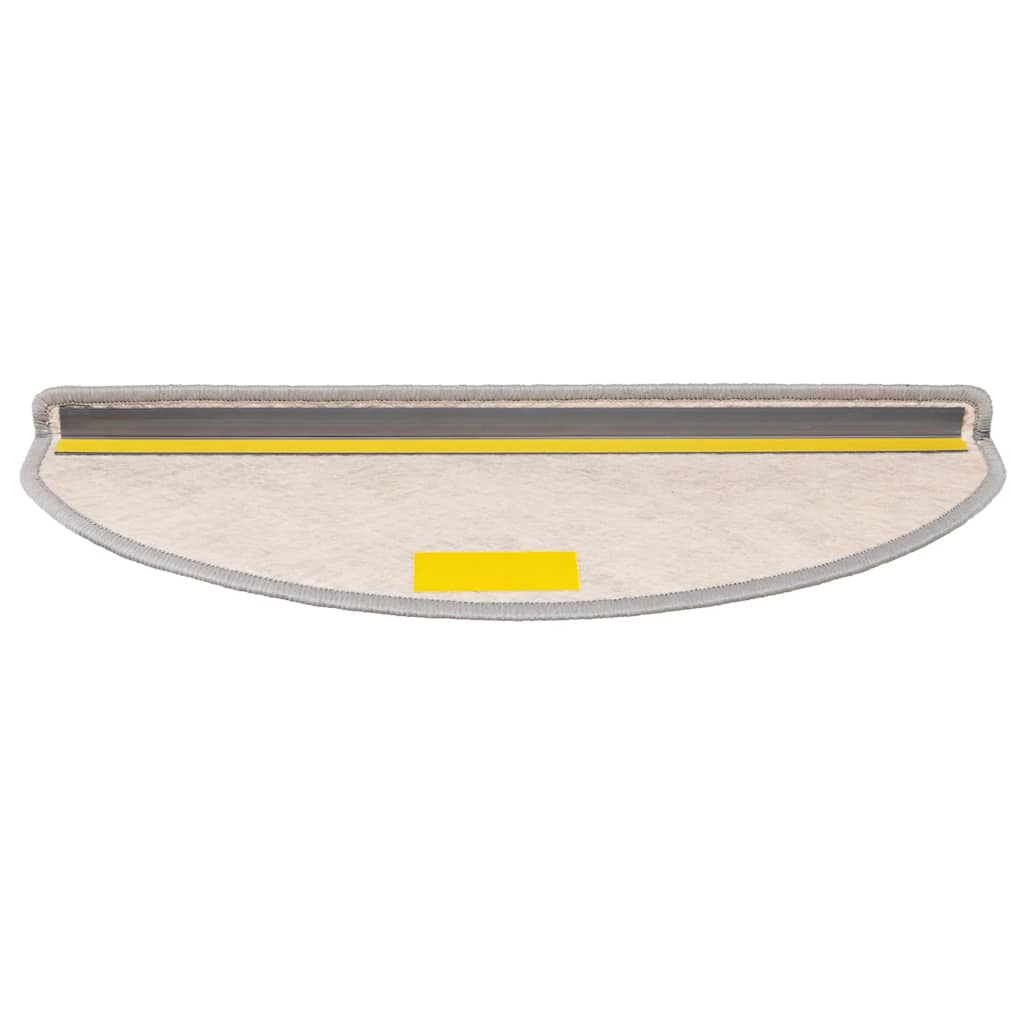 Stufenmatten Selbstklebend Sisal-Optik 30Stk. 65x21x4cm Platina