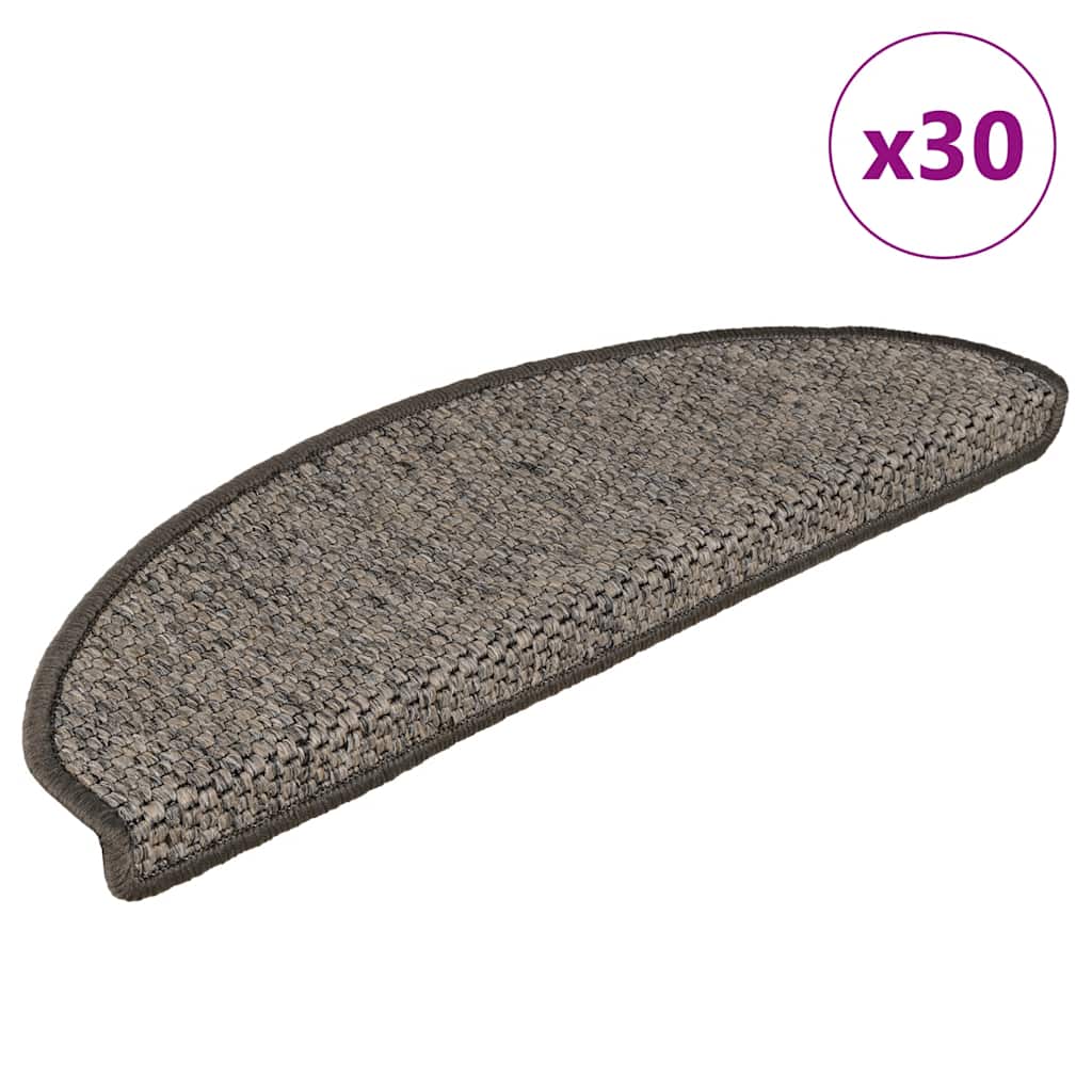 Stufenmatten Selbstklebend Sisal-Optik 30 Stk. 65x21x4cm