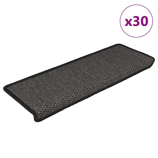 Stufenmatten Selbstklebend Sisal-Optik 30Stk. 65x21x4cm