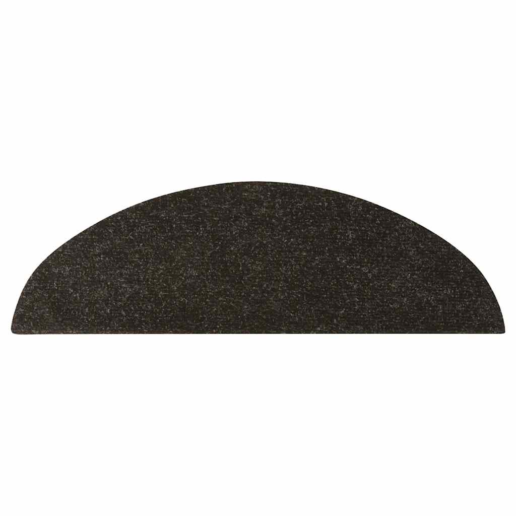 Stair Mats Self-Adhesive 20 pcs. Anthracite 56x17x3 cm
