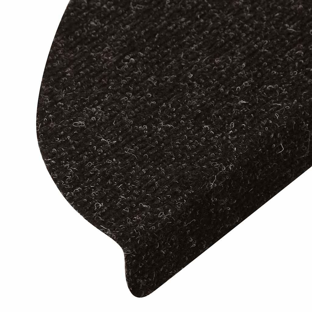 Stair Mats Self-Adhesive 20 pcs. Anthracite 56x17x3 cm