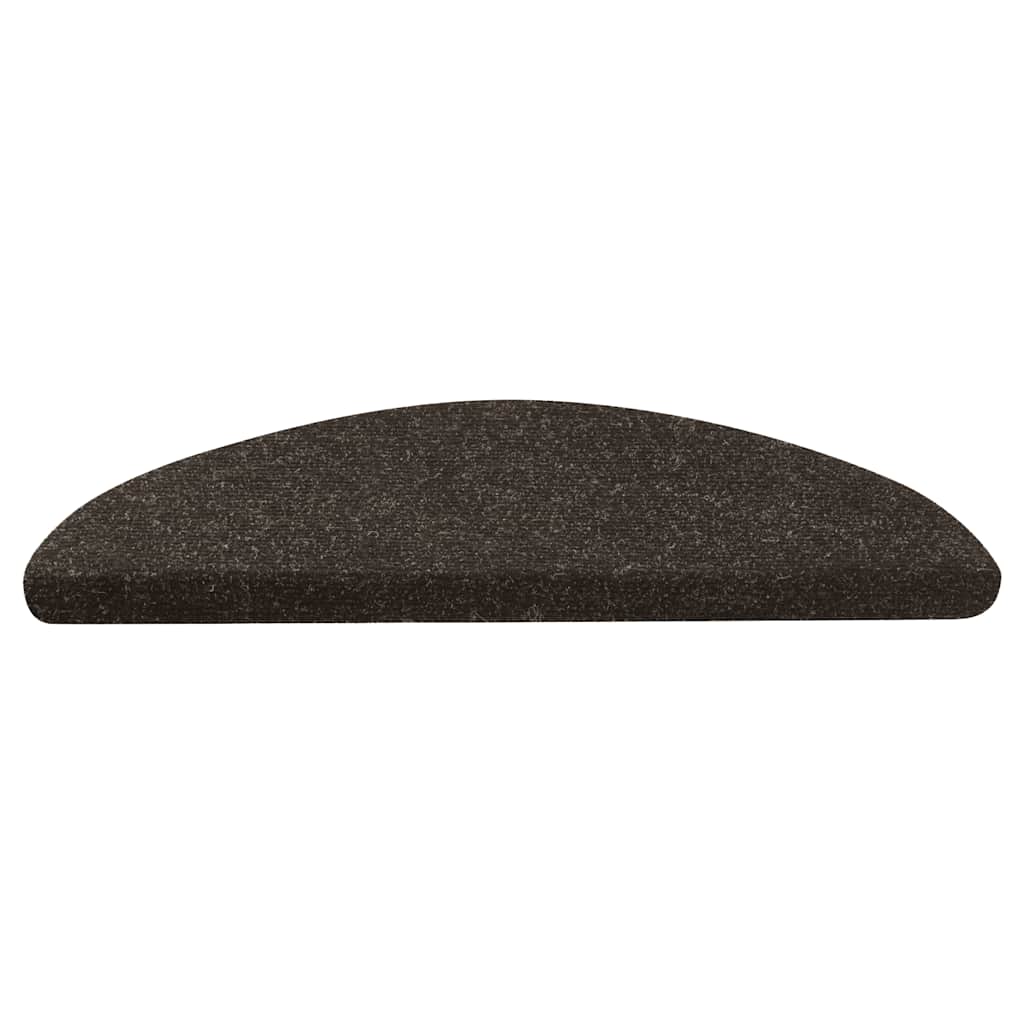 Marches d'escalier auto-adhésives 30 pces anthracite 56x17x3 cm