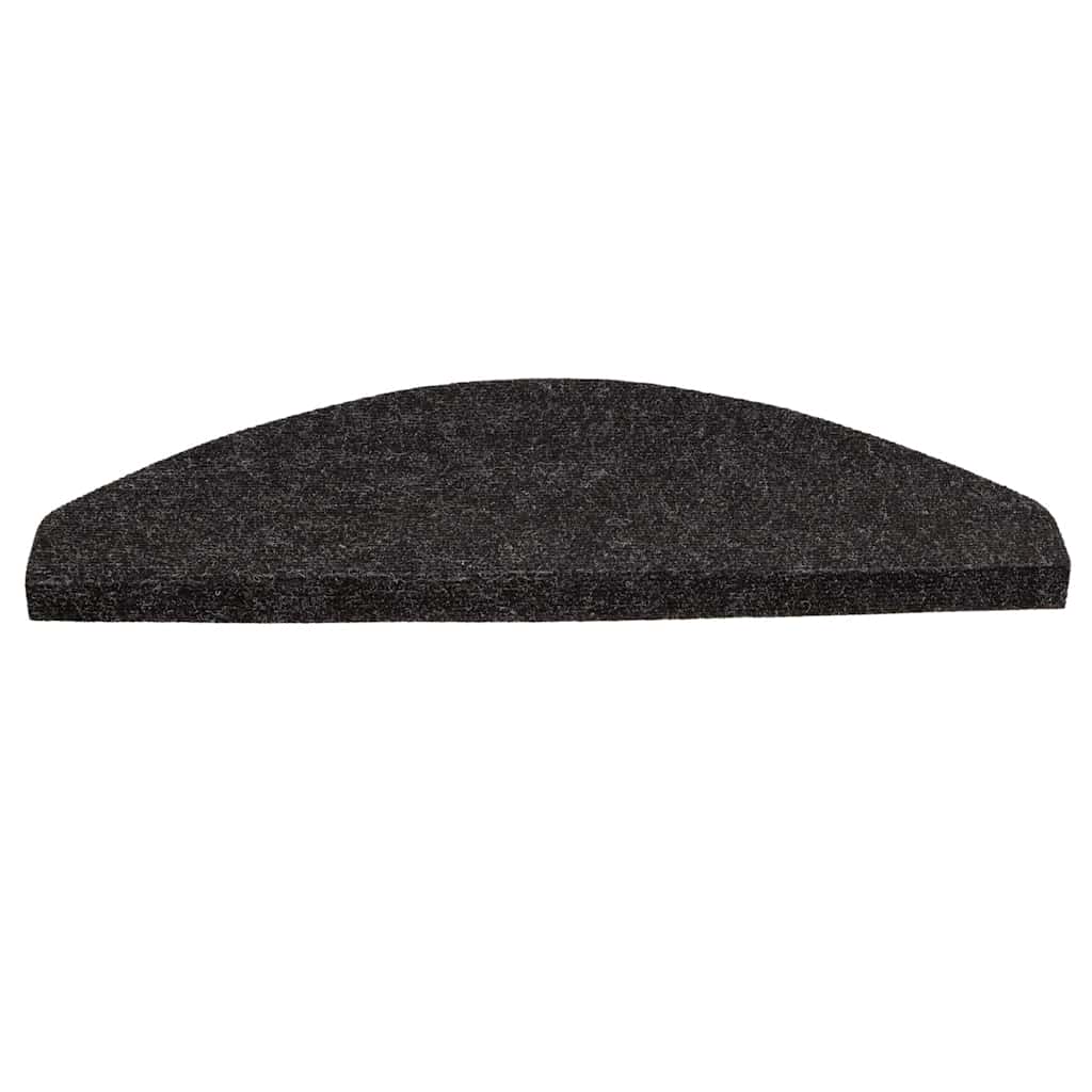 Marches d'escalier auto-adhésives 30 pces Anthracite 65x22,5x3,5 cm