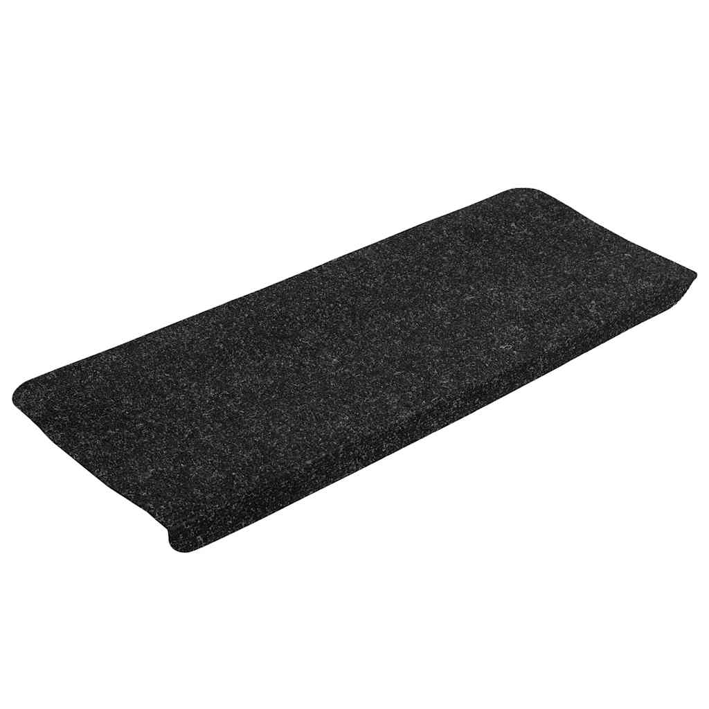 Stair Mats Self-Adhesive 30 pcs Anthracite 65x24.5x3.5 cm