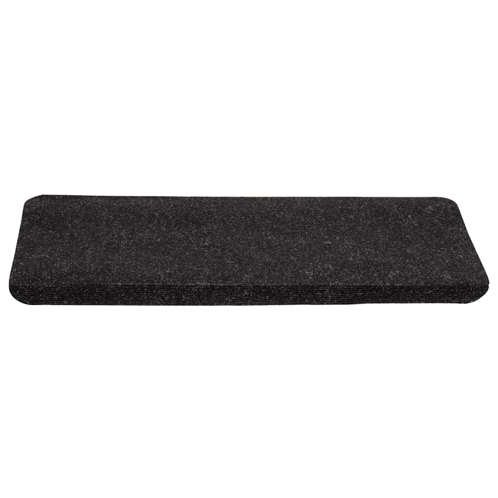Stair Mats Self-Adhesive 30 pcs Anthracite 65x24.5x3.5 cm