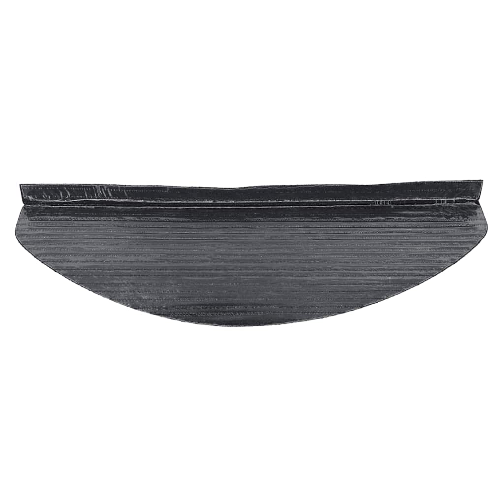Stair Mats Self-Adhesive 20 pcs. Black 56x17x3 cm