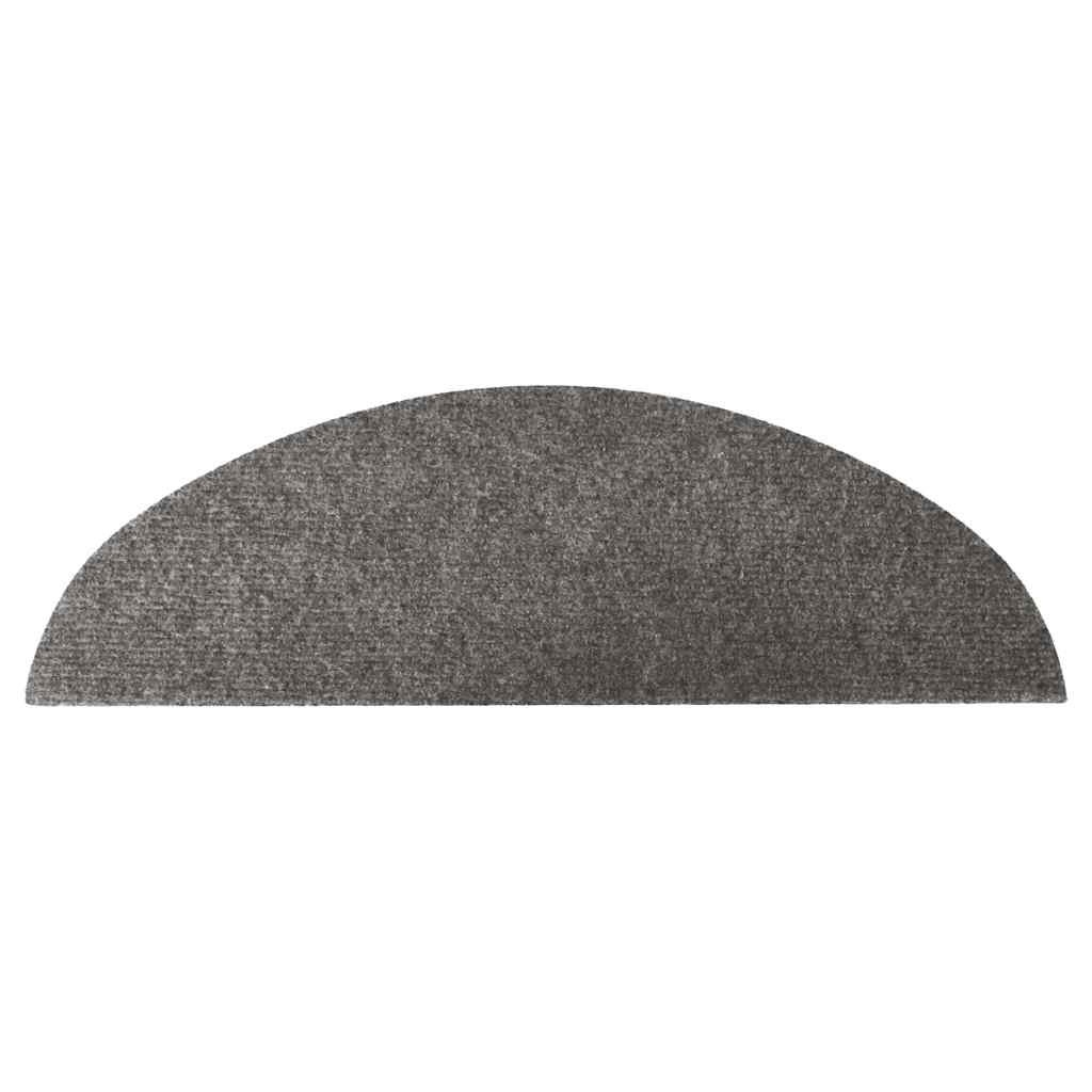 Tapis de marchettes autocollants 20 p. Gris 56x17x3 cm