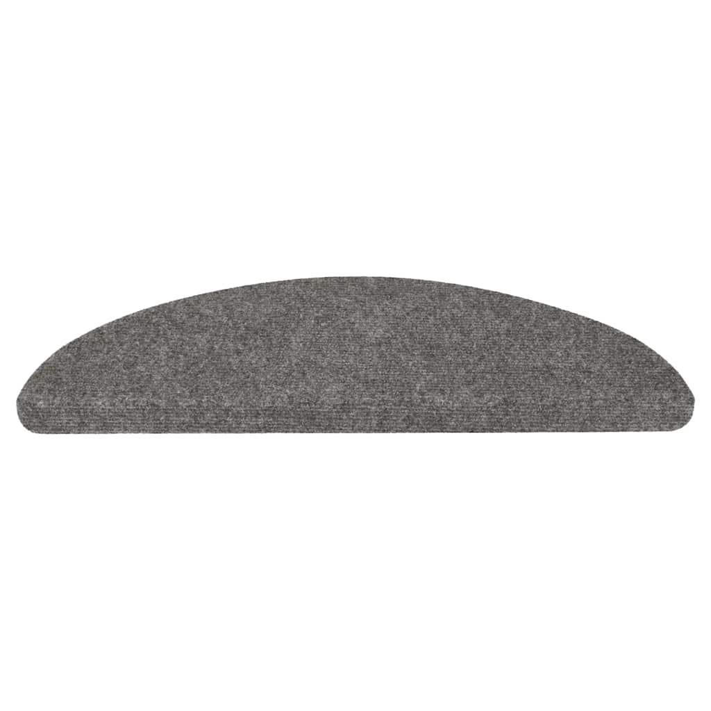 Stair Treads Self-Adhesive 30 pcs Grey 56x17x3 cm