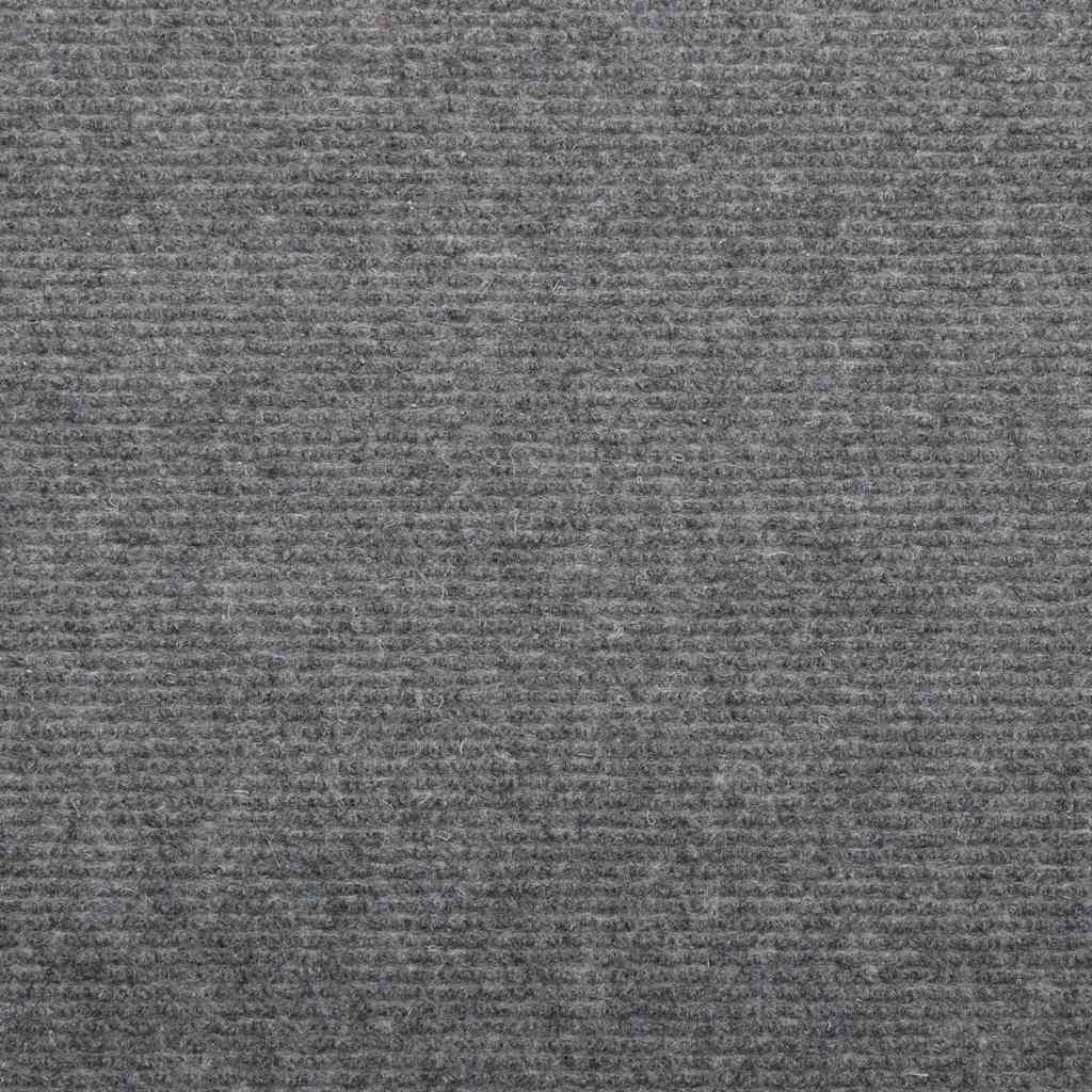 Tapis de marchettes auto-adhésifs 30 pces Gris 65x22,5x3,5 cm