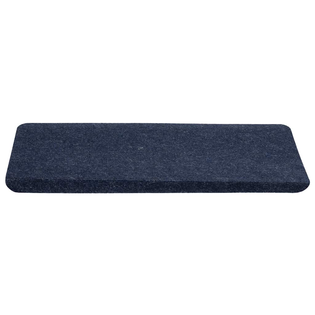 Tapis de marches autocollants 30 pces bleus 65x24,5x3,5 cm