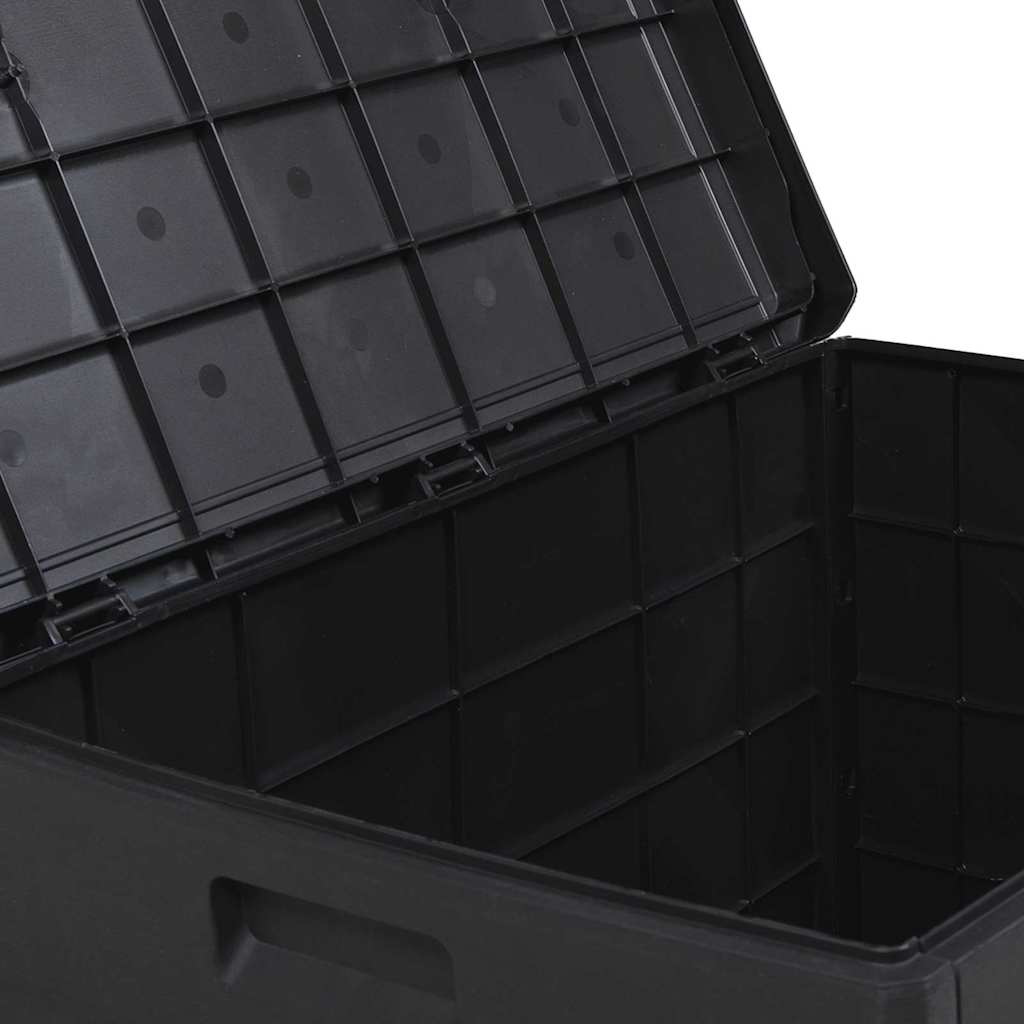 Gartenlagerbox Anthrazit 77,5 x 54,5 x 53 cm Kunststoff