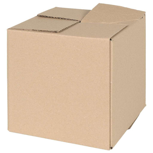 Collapsible Box with Storage 50 pcs Natural 20 x 20 x 20 cm Cardboard