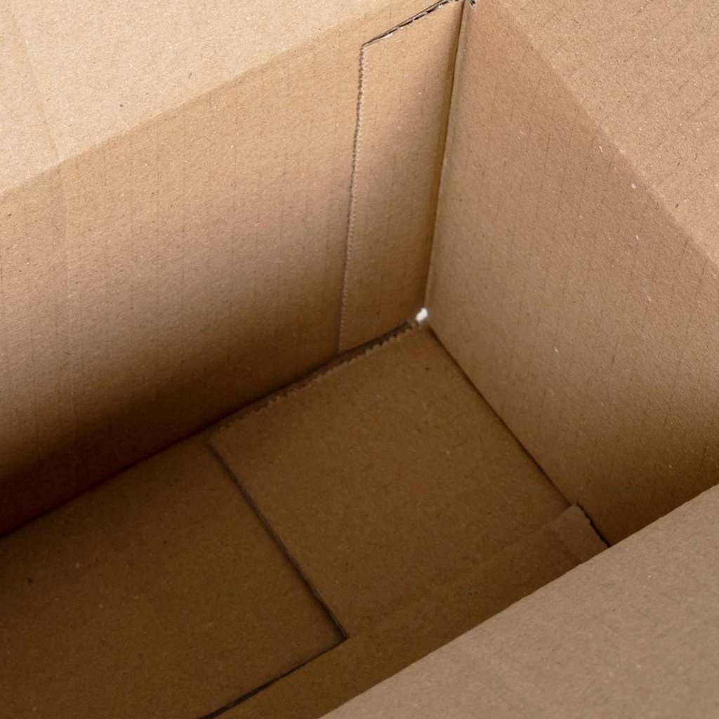 Faltbox mit Speicher 50 pcs Natur 24 x 13 x 13 cm Karton