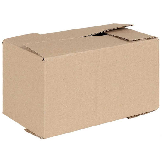 Collapsible box with storage 50 pcs Natural 24 x 13 x 13 cm Cardboard