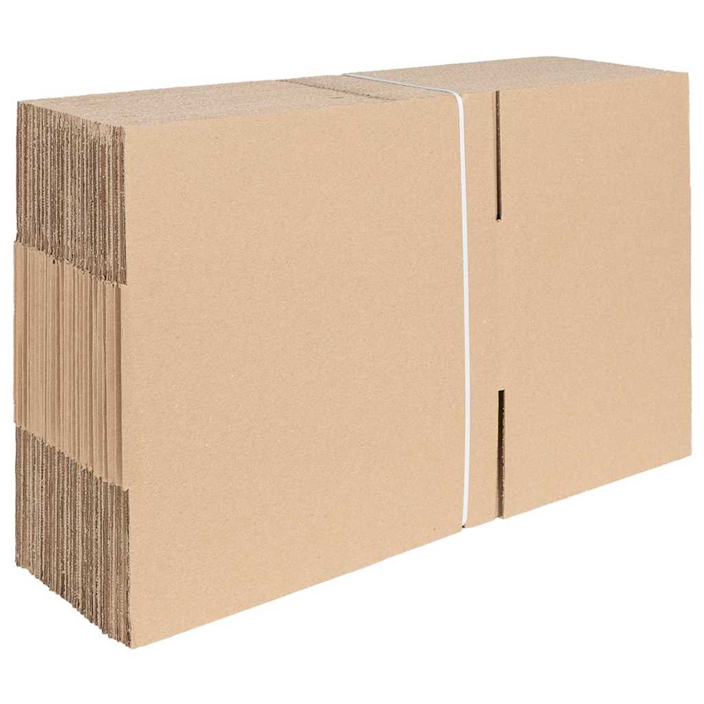 Folding box with storage 50 pcs Natural 35 x 24 x 15 cm Cardboard