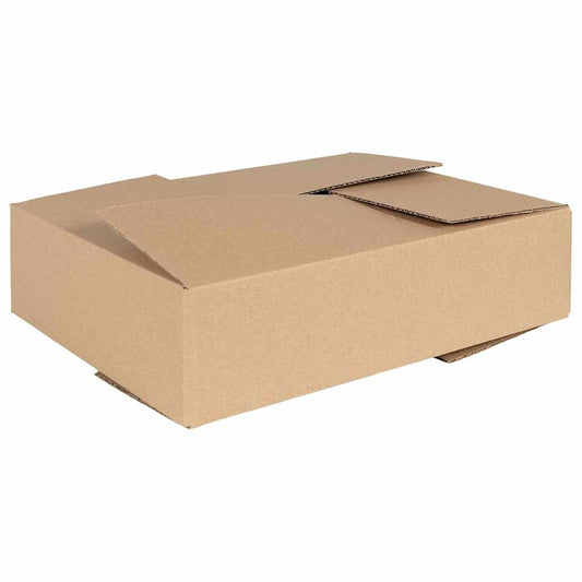 Folding box with storage 50 pcs Natural 40 x 30 x 10 cm Cardboard