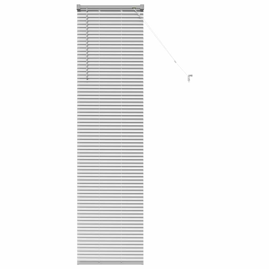 Venetian Blinds Silver 175 x 45 cm Aluminum
