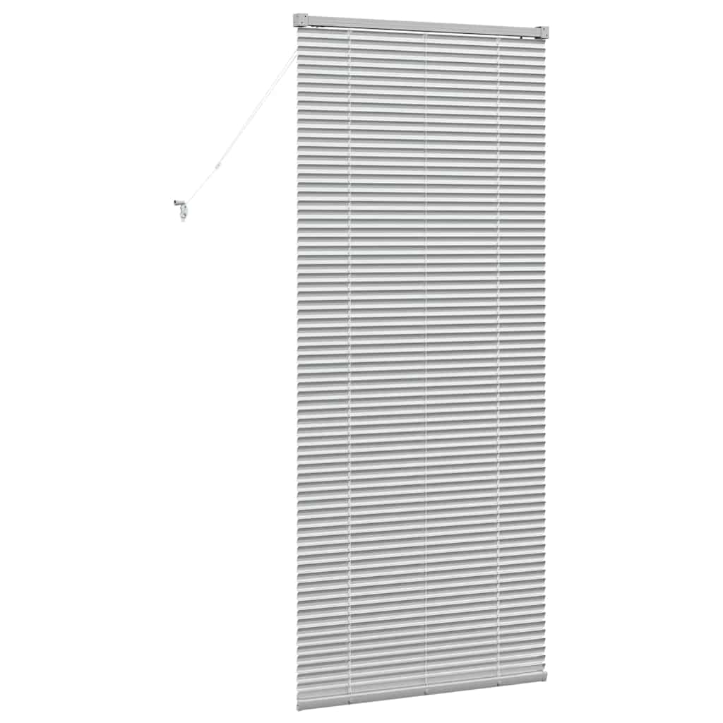 Slat Blinds Silver 175 x 70 cm Aluminium