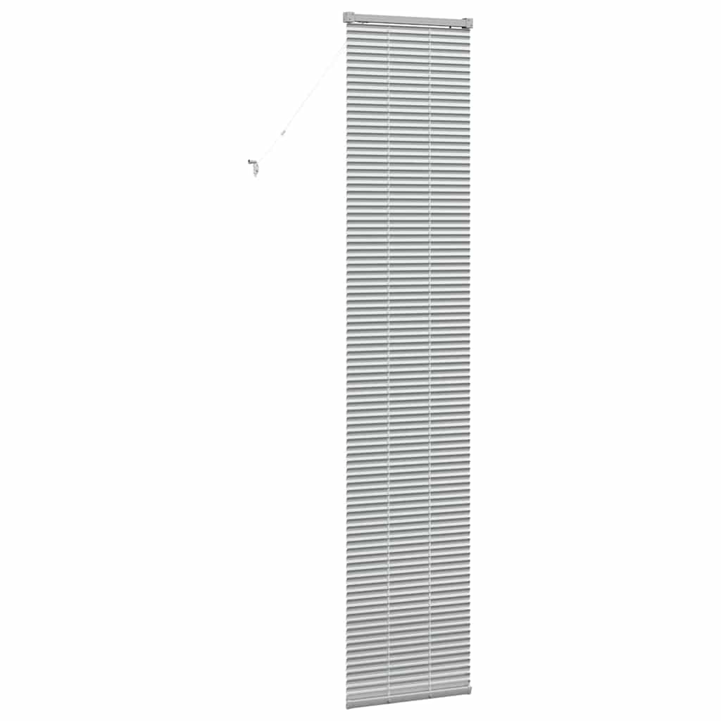 Venetian Blinds Silver 220 x 50 cm Aluminum