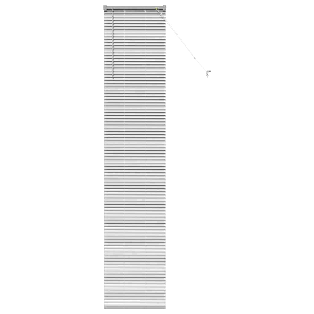 Venetian Blinds Silver 220 x 50 cm Aluminum