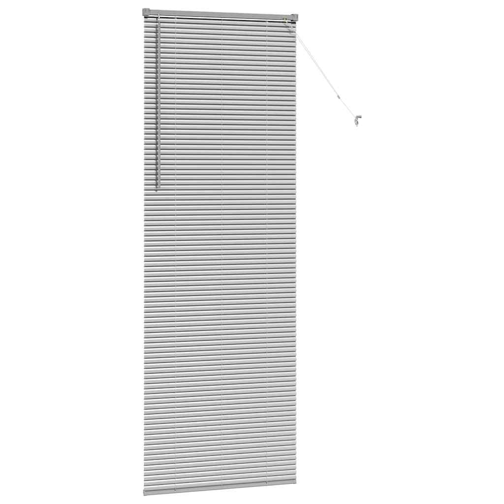 Silver Venetian Blinds 220 x 70 cm Aluminium