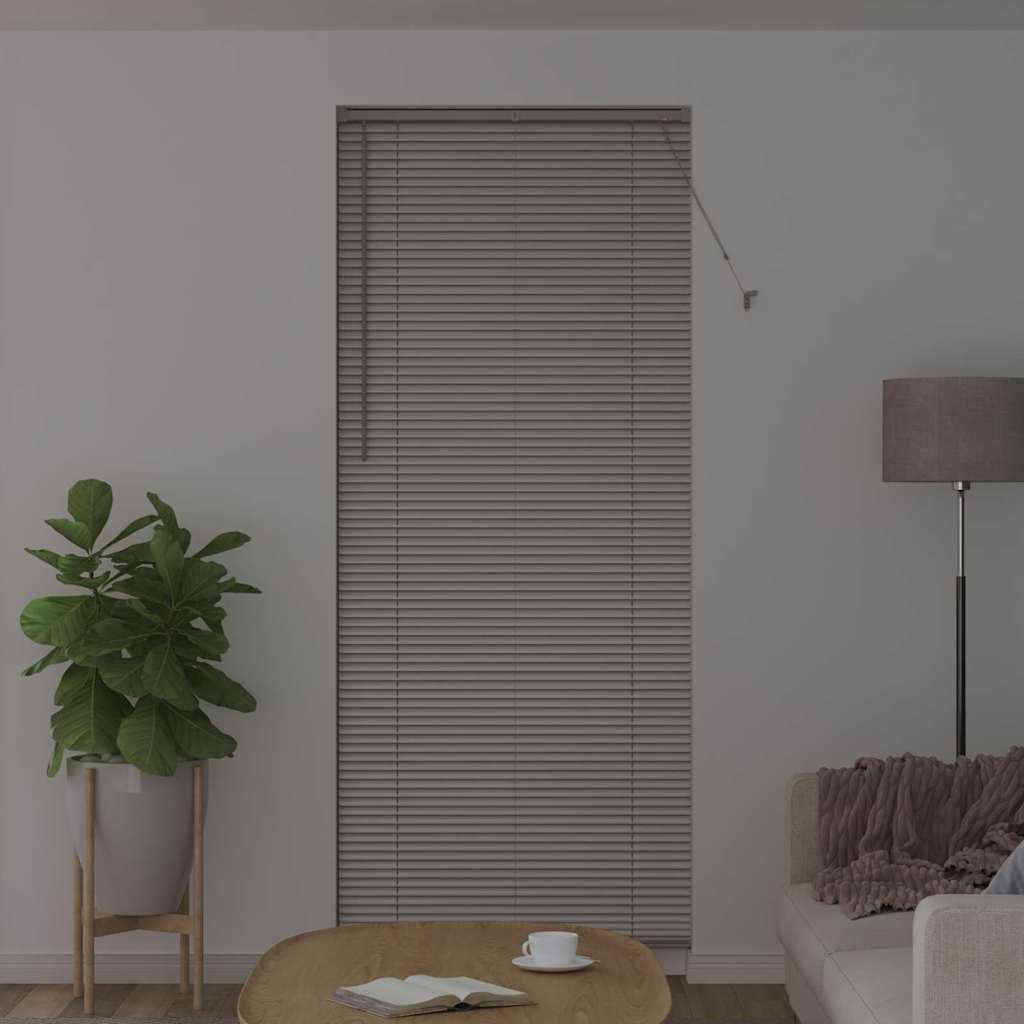 Venetian Blinds Silver 220 x 95 cm Aluminum