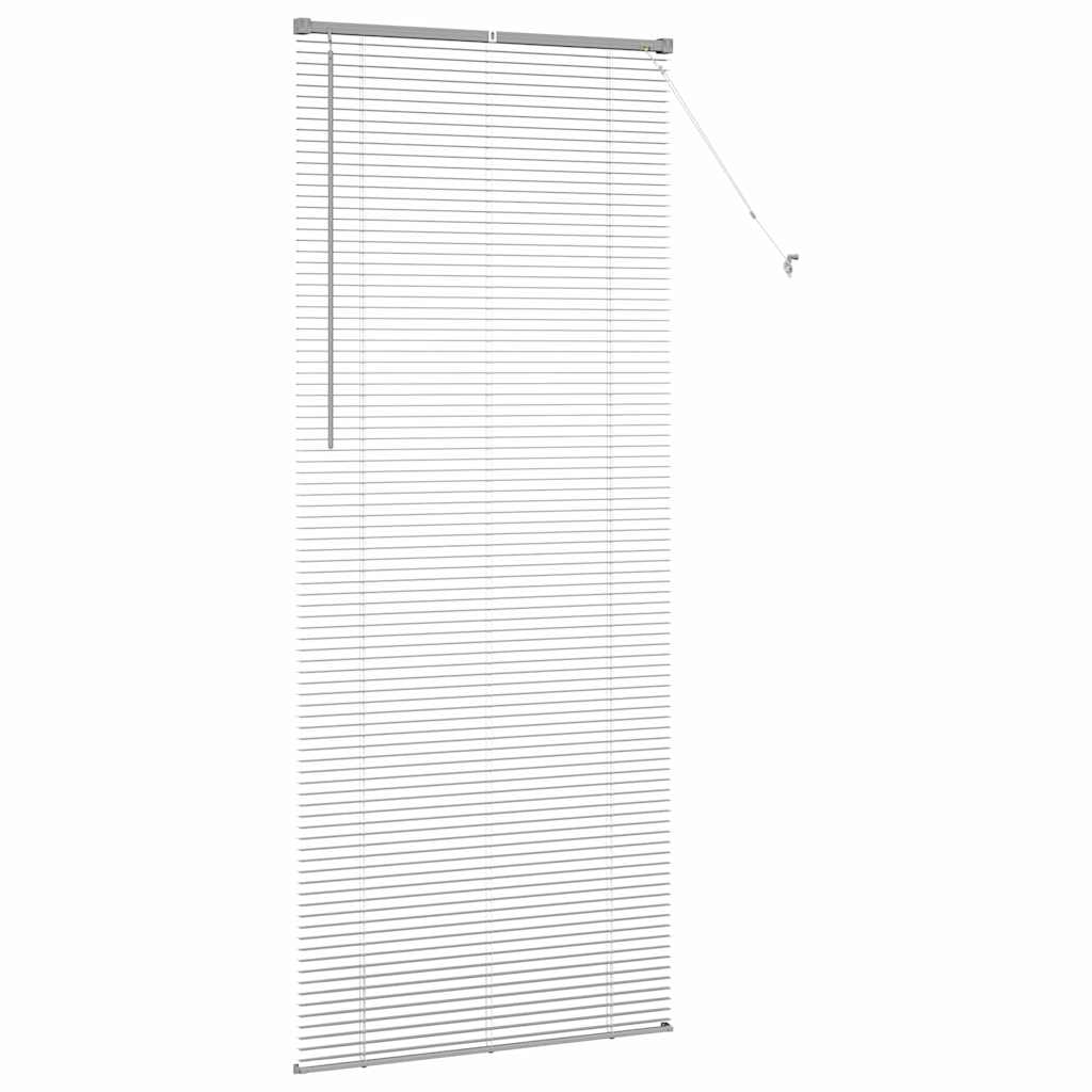 Venetian Blinds Silver 220 x 95 cm Aluminum
