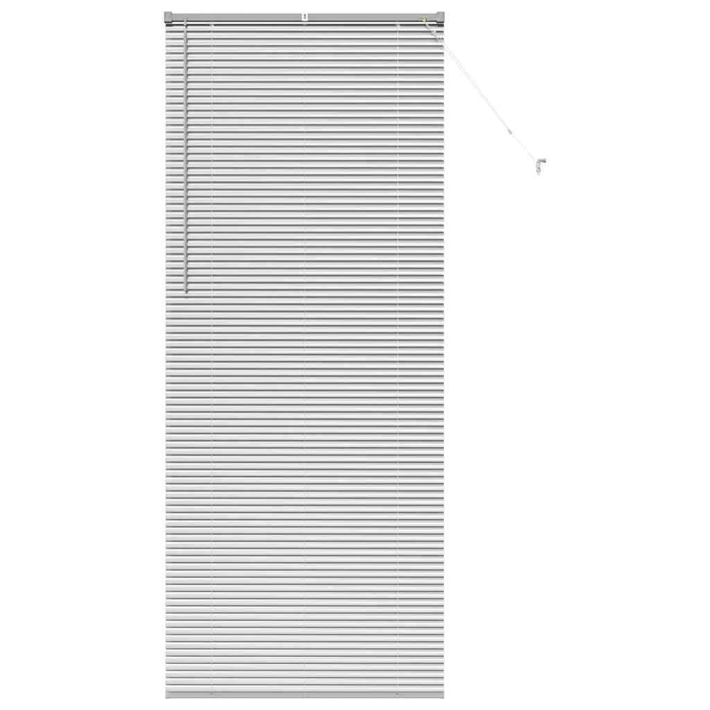 Venetian Blinds Silver 220 x 95 cm Aluminum