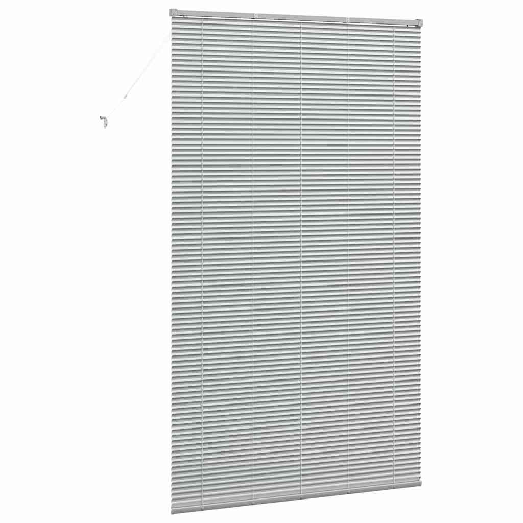 Balkenjalousien Silber 220 x 135 cm Aluminium