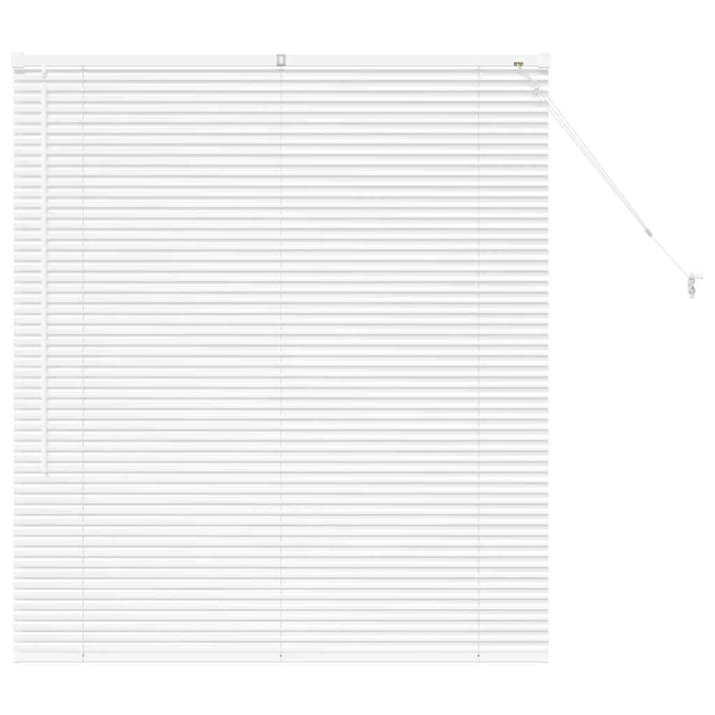 White Venetian Blinds 130 x 115 cm Aluminum