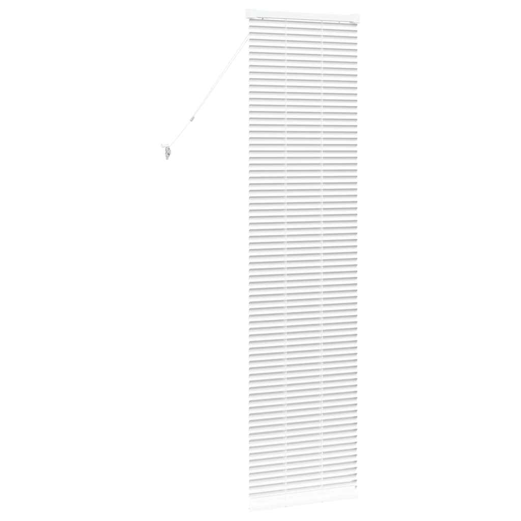 Venetian Blinds White 175 x 50 cm Aluminum