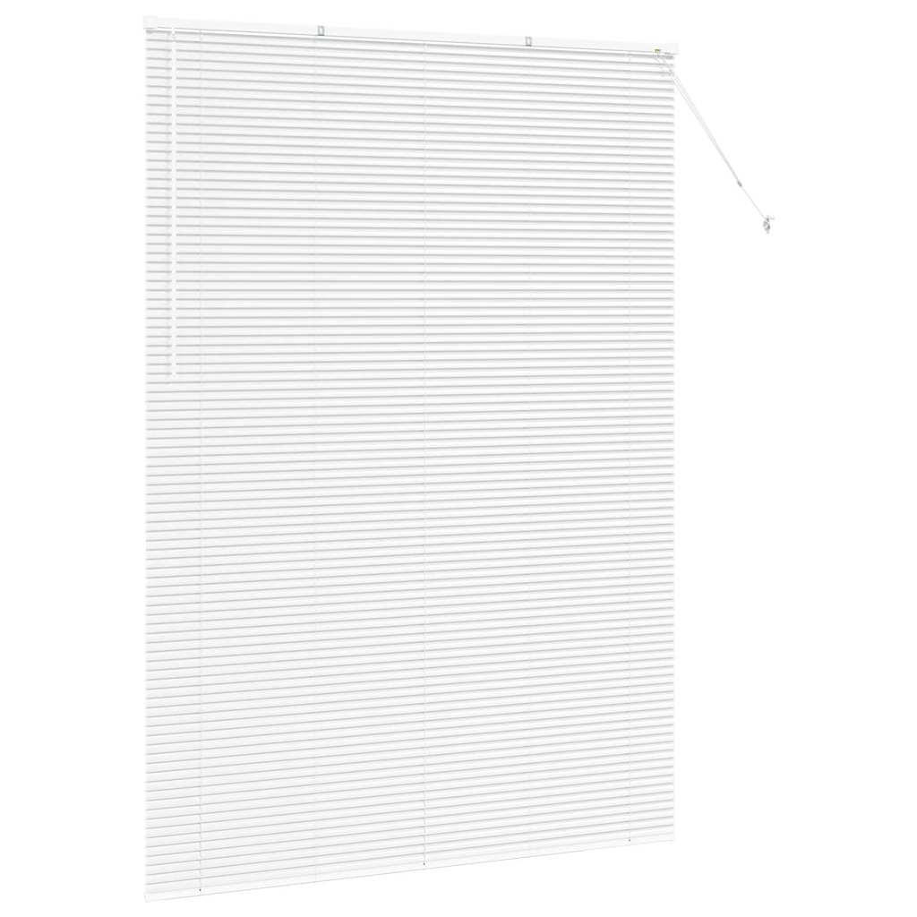 Stores vénitiens blancs 220 x 155 cm Aluminium