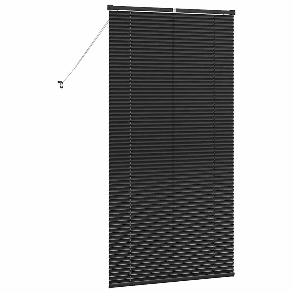 Black Venetian Blinds 175 x 95 cm Aluminum