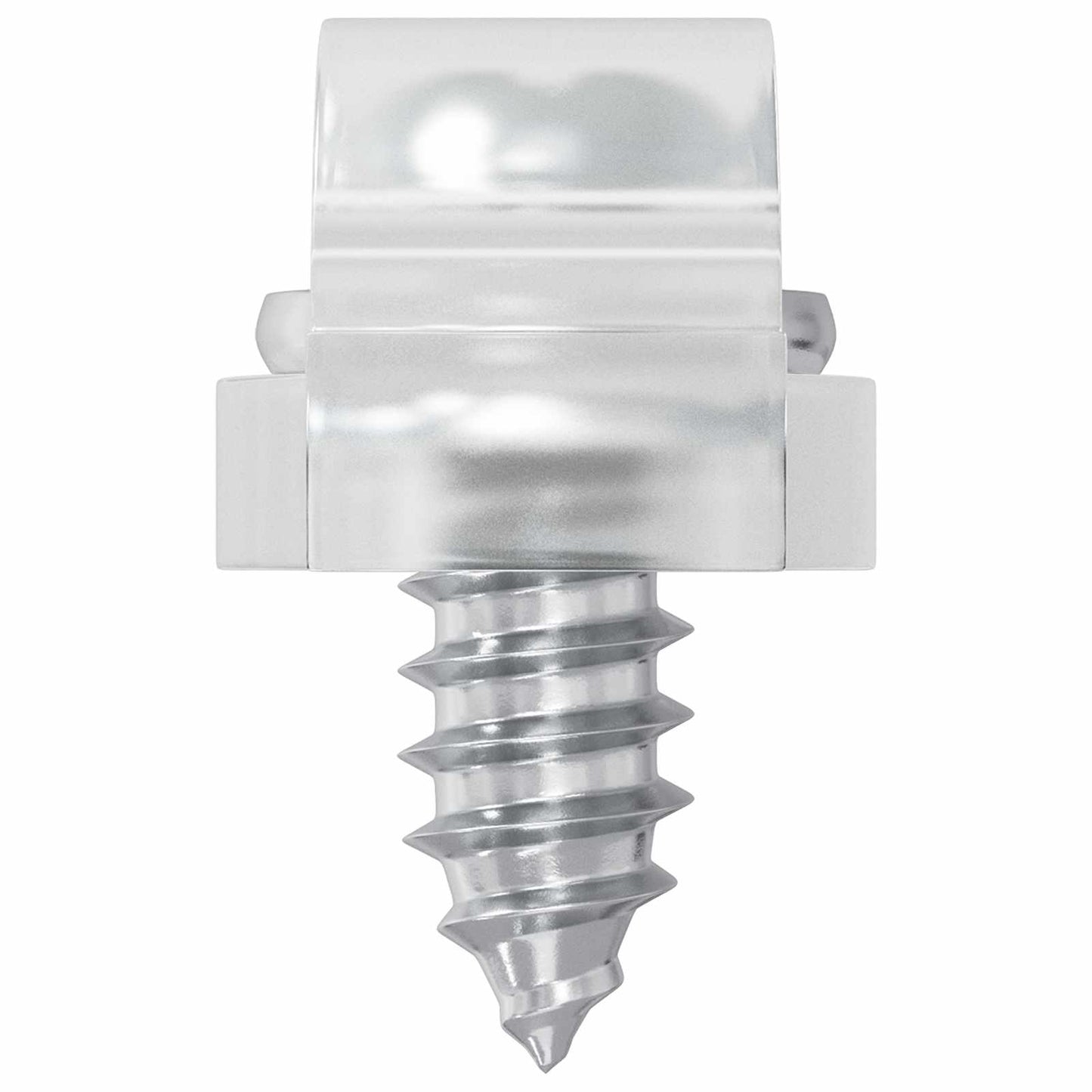 LED Streifen Clips 2 pcs Transparent 23,8 x 7,3 x 4,3 mm